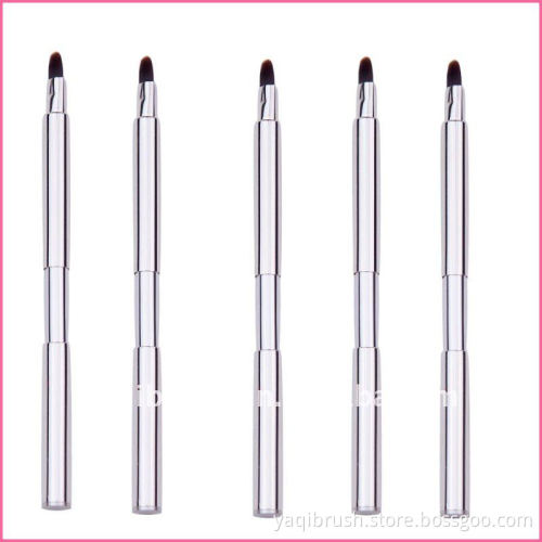 Retractable lip brush,lip brush,makeup lip brush